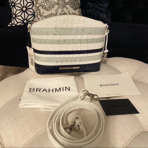 ✨SOLD✨SALE✨BRAHMIN NWT! RARE MELBOURNE LEATHER BAG - Picture 14 of 14